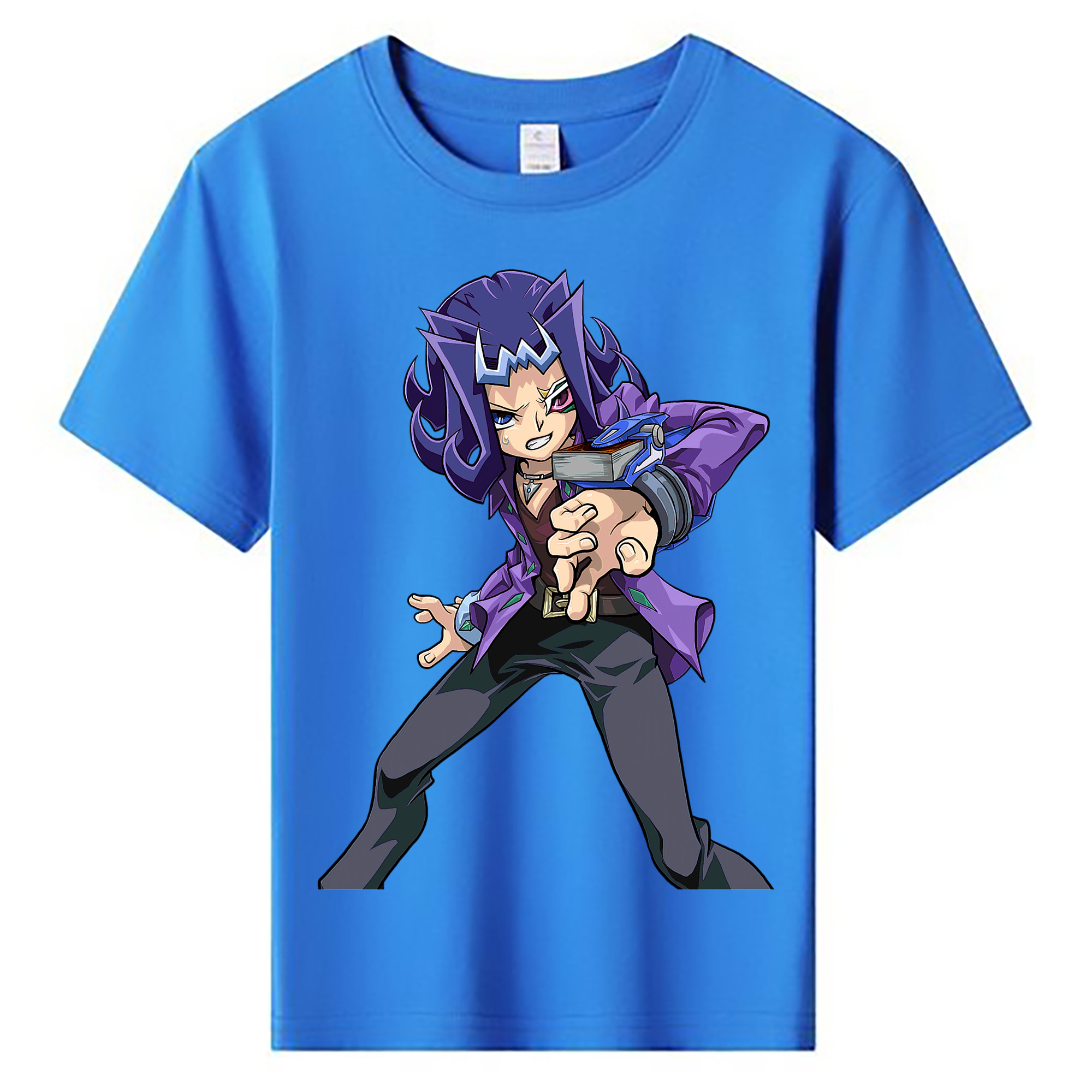 （画像用） 遊☆戯☆王 Yu-Gi-Oh! 綿100％キッズTシャツ（フロントプリント）
